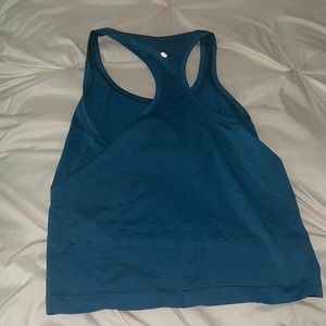 Lululemon Swiftly Tech Racerback Tank Top 2.0 *Race Length, Size 8, Turquoise